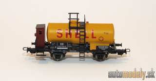 Tillig 74198 B - Nákladný vagón DB Cisternový Shell - HO 1:87