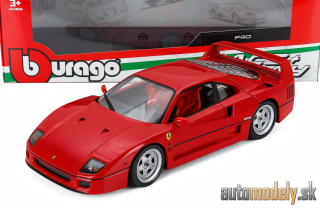 Bburago - Ferrari F40 1987 Red - 1:18