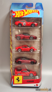 Hot Wheels - Ferrari 2026 5-pak