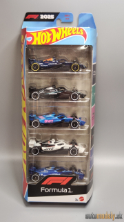 Hot Wheels - F1 2O25 5 pak 1:64