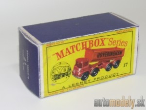 Replika Box - Matchbox Regular Wheels - No.17 New Model 8-Wheel Tipper