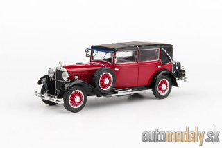 Abrex - Škoda 860 (1932) červená tmavá - 1:43