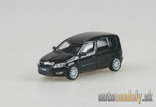 Abrex - Škoda Roomster FL Praktik (2010) čierna magic metalíza - 1:43