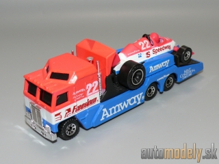 Matchbox - Kenworth Cabover Racing Transporter + Indy 500 Racer