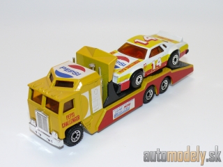 Matchbox - Kenworth Cabover Racing Transporter + Chevy Pro Stocker
