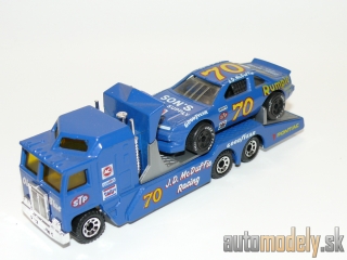 Matchbox - Kenworth Cabover Racing Transporter + Pontiac Grand Prix
