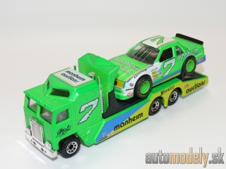 Matchbox - Kenworth Cabover Racing Transporter + Chevrolet Lumina