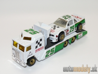 Matchbox - Kenworth Cabover Racing Transporter + Chevrolet Lumina