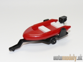 Matchbox - Trailer + Inflatable
