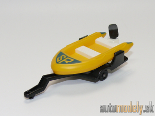 Matchbox - Trailer + Inflatable