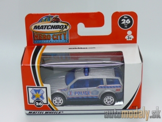 Matchbox Hero City 97782 - Police SUV