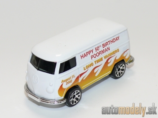 Matchbox - VW Delivery Van "Happy 50th Birthday Poorman Long Time Vanners" - 1:58