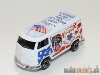 Matchbox - VW Delivery Van "In Memory of Our Fire & Rescue Crews 11. September 2001" - 1:58