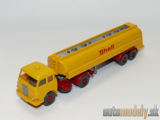 Wiking - M.A.N. Groβer Shell-Tankzug Nr. 80s - HO 1:87
