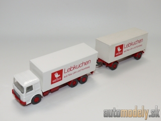 Wiking 471 - M.A.N. Bussing "Weiss Lebenkuchen" - HO 1:87