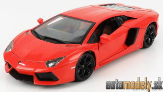 Bburago - LAMBORGHINI - AVENTADOR LP700-4 2011 - ARANCIO ARGOS - ORANGE MET - 1:18