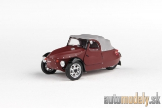 Abrex - Velorex 16/350 (1966) Hnedá/Šedá Stredná/Čierna - 1:43