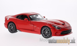 Maisto - Dodge Viper SRT GTS, red, 2013 - 1:18