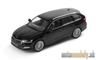 Nová Škoda Octavia Combi IV Čierna Magic - 1:43