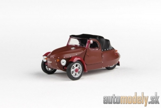 Abrex - Velorex 16/350 (1966) Hnedá/Čierna/Vínová - 1:43