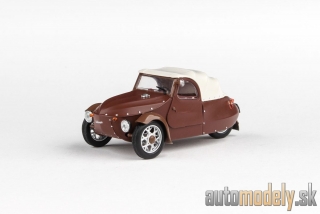 Abrex - Velorex 16/350 (1966) Hnedá/Svetlo Šedá/Hnedá - 1:43
