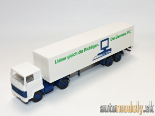 Wiking - Ford Sattelzug "Lieber gleich die Richtigen. Die Siemens PC." - HO 1:87