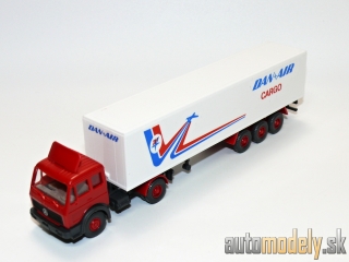 Wiking 542 - MB 1626 Sattelzug "Dan Air Cargo" - HO 1:87