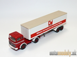 Wiking 513 - MB 1620 Sattelzug "Kontinent Möbel" - HO 1:87