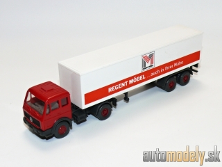 Wiking 513 - MB 1620 Sattelzug "Regent Möbel" - HO 1:87