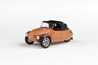 Abrex - Velorex 16/350 (1966) Béžová/Čierna/Hnedá - 1:43
