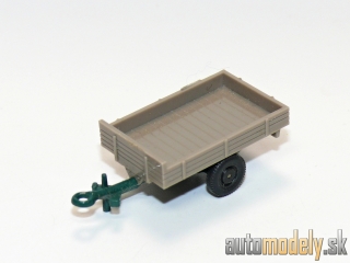Wiking 381/6 - Anhänger 1achsig Landwirtschaft Allgaier - 1:87