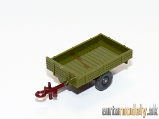 Wiking 381/4 - Anhänger 1achsig Landwirtschaft Allgaier - 1:87