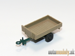 Wiking 381/4 - Anhänger 1achsig Landwirtschaft Allgaier - 1:87