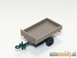 Wiking 381/4 - Anhänger 1achsig Landwirtschaft Allgaier - 1:87
