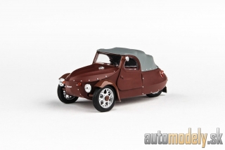 Abrex - Velorex 16/350 (1966) Hnedá/Šedá/Hnedá - 1:43
