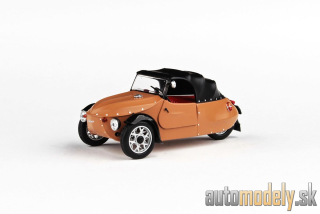 Abrex - Velorex 16/350 (1966) Béžová/Čierna/Čierna - 1:43