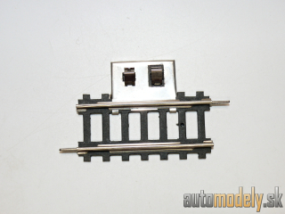 Piko - koľaj rovná napájacia krátka (starý typ) 59mm - HO 1:87