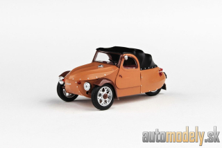 Abrex - Velorex 16/350 (1966) Béžová/Čierna/Hnedá - 1:43