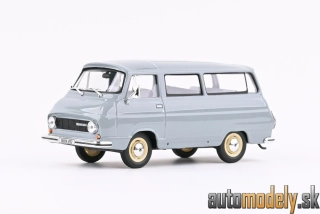 Abrex - Škoda 1203 Mikrobus (Šedomodrá Skalní) - 1:43