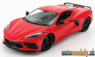 Maisto - CHEVROLET - CORVETTE STINGRAY 2020 - RED - 1:18