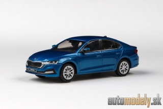 Abrex - Škoda Octavia IV (2020) Modrá Race metalíza - 1:43