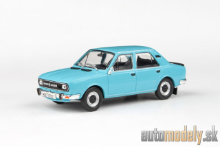 Abrex - Škoda 120L (1982) modrá svetlá - 1:43