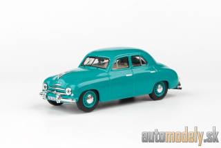 Abrex - Škoda 1201 (1956) tyrkysová stredná - 1:43