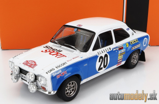 IXO-MODELS - FORD ENGLAND - ESCORT MKI RS 1600 (night version) N 20 RALLY MONTECARLO 1973 H.MIKKOLA - J.PORTER - 1:18