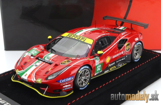 BBR-MODELS - FERRARI - 488 GTE 3.9L TURBO V8 TEAM AF CORSE N 52 LMGTE PRO CLASS 24h LE MANS 2021 S.BIRD - M.MOLINA - D.SERRA - 1:43
