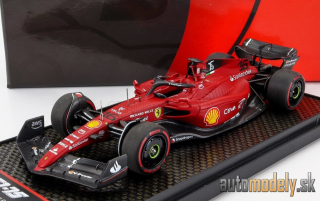 BBR-MODELS - FERRARI - F1-75 TEAM SCUDERIA FERRARI N 16 WINNER BAHRAIN GP 2022 CHARLES LECLERC - 1:43