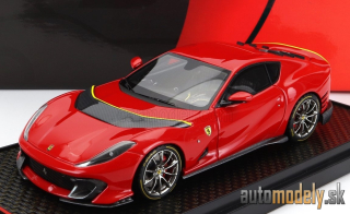 BBR-MODELS - FERRARI - 812 COMPETIZIONE 2021 (ROSSO CORSA 322 - YELLOW RED) - 1:43