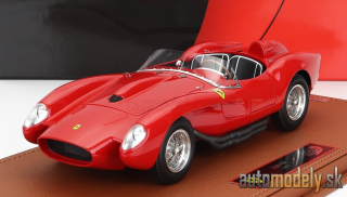 BBR-MODELS - FERRARI - 250TR TESTAROSSA SPIDER 1957 - CON VETRINA - WITH SHOWCASE (RED) - 1:18