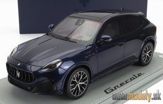 BBR-MODELS - MASERATI - GRECALE TROFEO SUV 2023 - CON VETRINA - WITH SHOWCASE (BLU NOBILE - BLUE MET) - 1:18