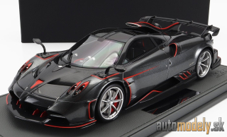 BBR-MODELS - PAGANI - IMOLA 2020 - CON VETRINA - WITH SHOWCASE (DARK GREY MET RED) - 1:18